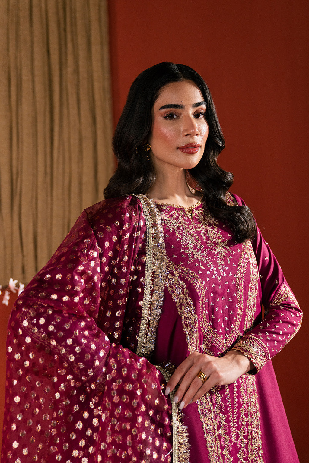 Neeshay | Raw Silk | RTW-RS-01 - by Libasekhas UK - Registered Vendor of : Neeshay - 100% Original Designer Dress