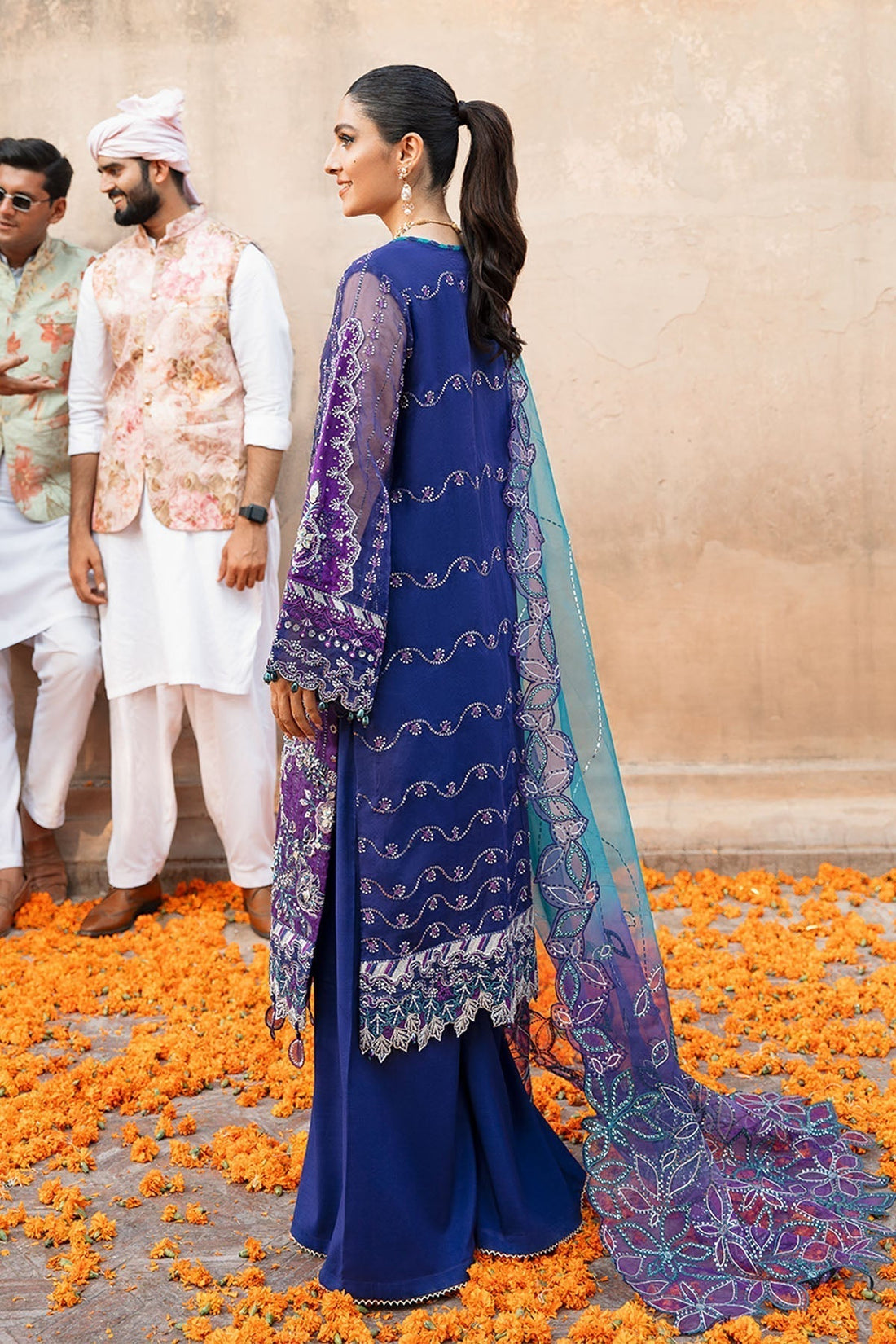 Nureh | Jhoomro Wedding Formals | Neelum - by - Libasekhas UK - Registered Vendor of : Nureh - 100% Original Designer Dresss