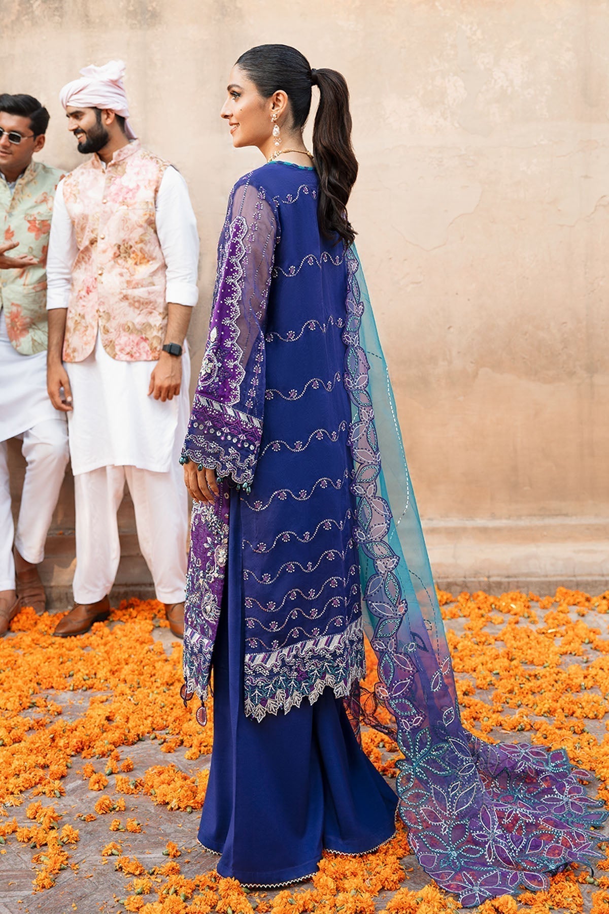 Nureh | Jhoomro Wedding Formals | Neelum - by - Libasekhas UK - Registered Vendor of : Nureh - 100% Original Designer Dresss