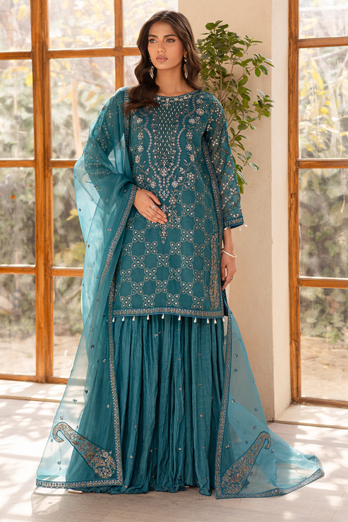 Emaan Adeel | Noore Festive Formals | MEHRIN - by - Libasekhas UK - Registered Vendor of : Emaan Adeel - 100% Original Designer Dresss