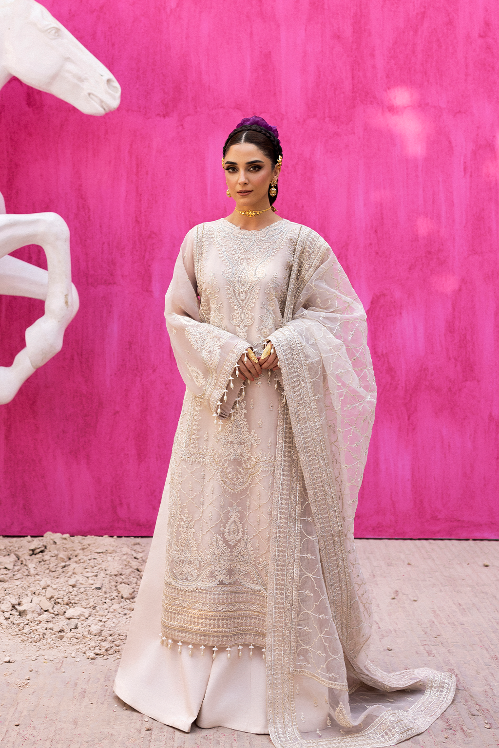 Emaan Adeel I The Empress Wedding Formals I LUMESSE - by Libasekhas UK - Registered Vendor of : Emaan Adeel - 100% Original Designer Dress