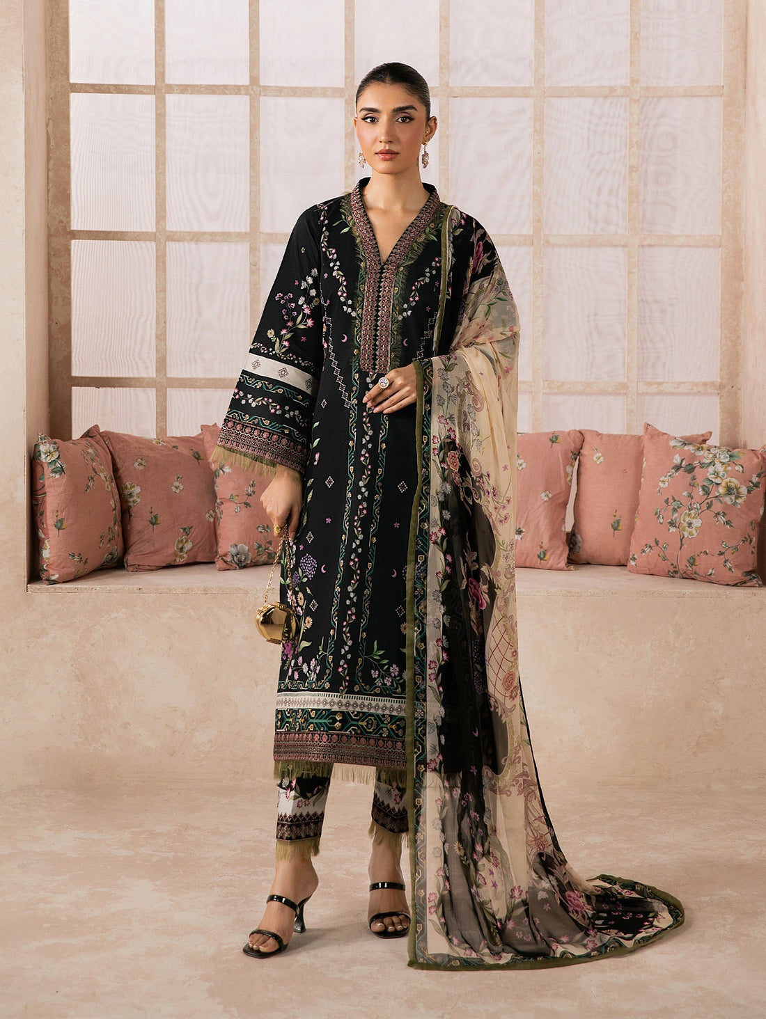 Gulaal | Syra Lawn 26 | Elina SKU D - 5 - by Libasekhas UK - Registered Vendor of : Gulaal - 100% Original Designer Dress