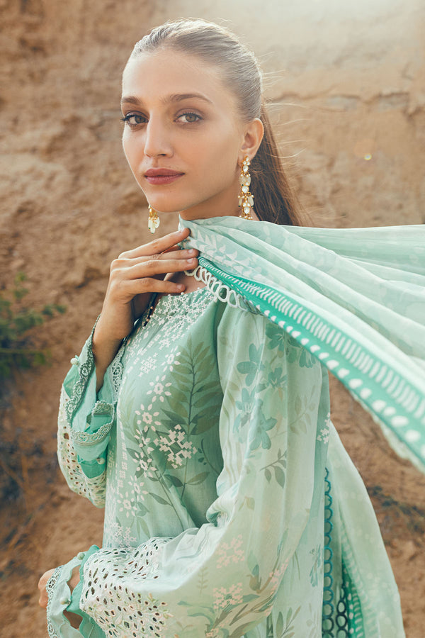 Nureh | Gardenia Lawn 24 | N-01 - by - Libasekhas UK - Registered Vendor of : Nureh - 100% Original Designer Dresss