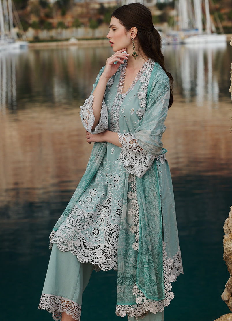 Image | Lawnkari 25 | Selin - by - Libasekhas UK - Registered Vendor of : Image - 100% Original Designer Dresss