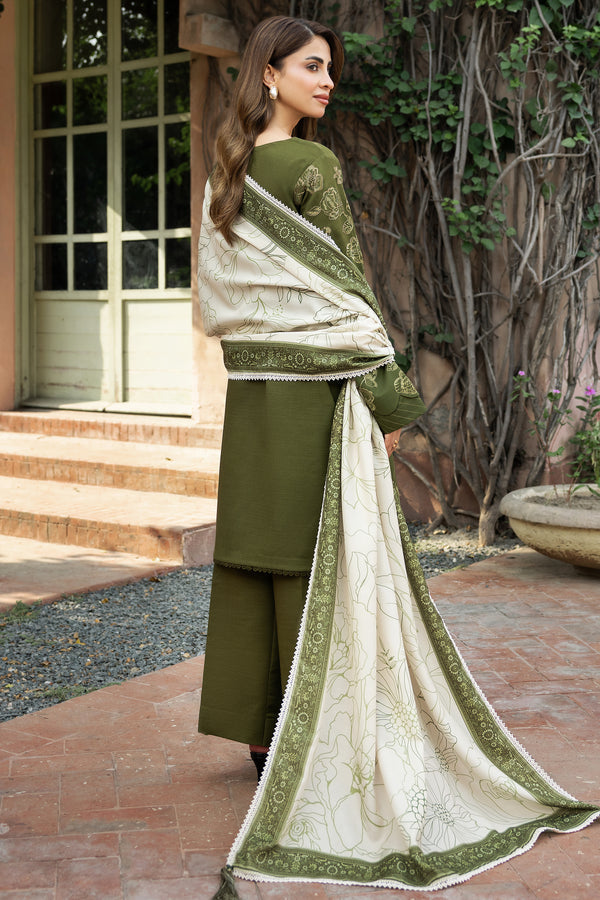 Farasha | Eminence Khaddar 25 | Olvyn - by Libasekhas UK - Registered Vendor of : Farasha - 100% Original Designer Dress