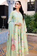 Farasha | Printed Essentials | Mint Dew - by - Libasekhas UK - Registered Vendor of : Farasha - 100% Original Designer Dresss
