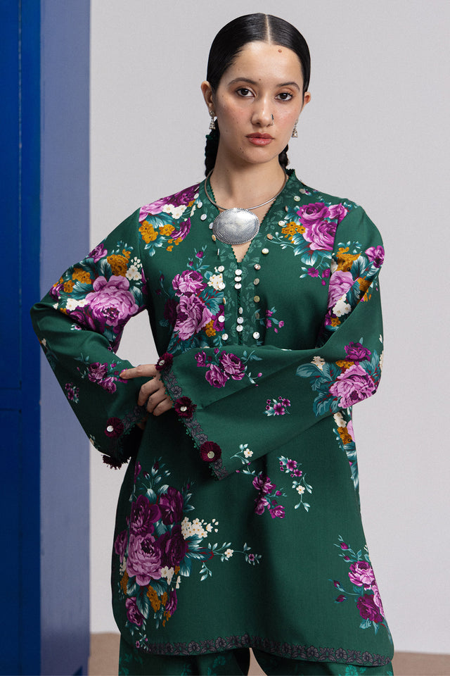 Zara ShahJahan | Coco Prints Winter 26 | Katya-9B - by Libasekhas UK - Registered Vendor of : Zara ShahJahan - 100% Original Designer Dress