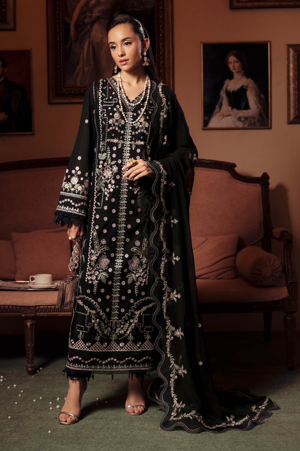Nureh | Feya Eid Collection | FE-12 - by - Libasekhas UK - Registered Vendor of : Nureh - 100% Original Designer Dresss