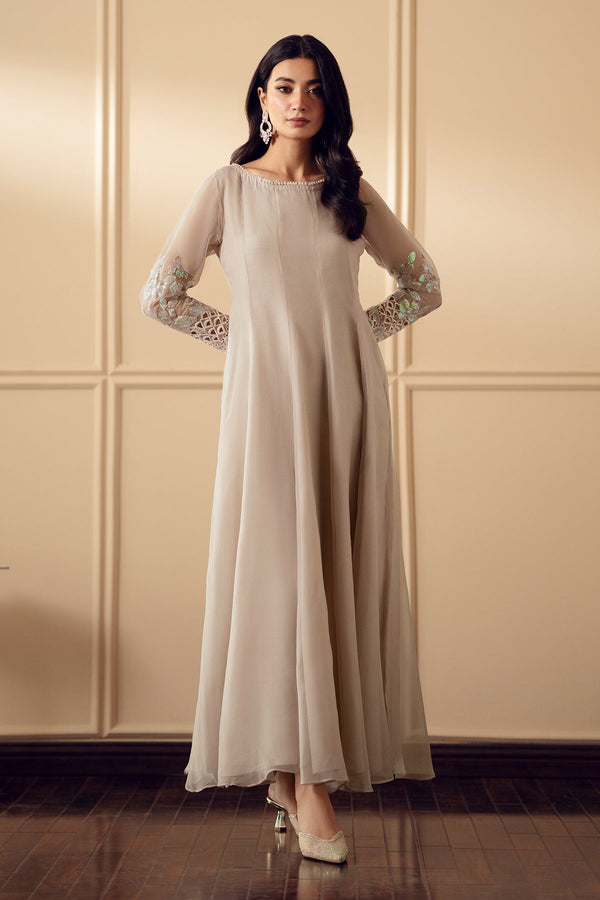 Baroque | Luxury Pret 25 | EMBROIDERED CHIFFON PR-893 - by Libasekhas UK - Registered Vendor of : Baroque - 100% Original Designer Dress