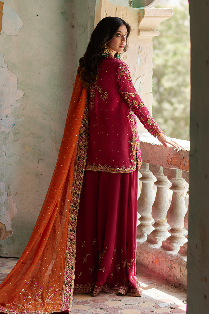 Mina Hassan | Formal Dholki Collection | Adara - by - Libasekhas UK - Registered Vendor of : Mina Hassan - 100% Original Designer Dresss