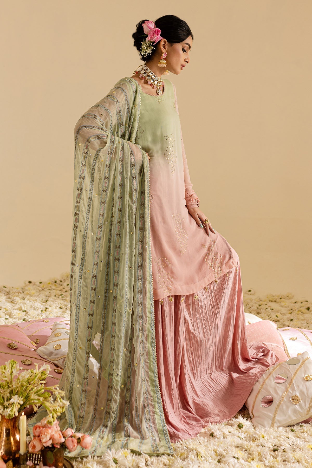 Nureh | Mukeshkari Formals | MK-07 - by - Libasekhas UK - Registered Vendor of : Nureh - 100% Original Designer Dresss