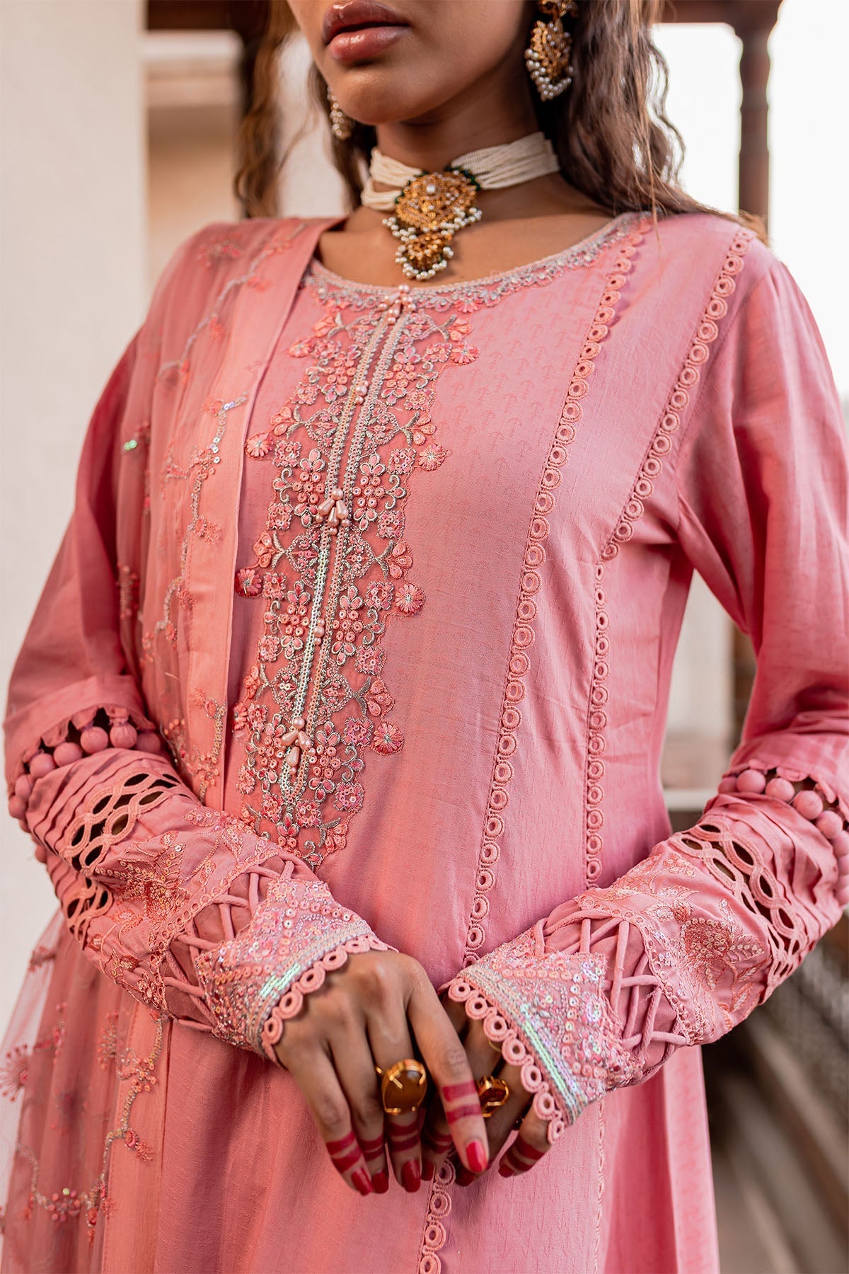 Nureh | Lawn Jacquard | NS-76 - by - Libasekhas UK - Registered Vendor of : Nureh - 100% Original Designer Dresss