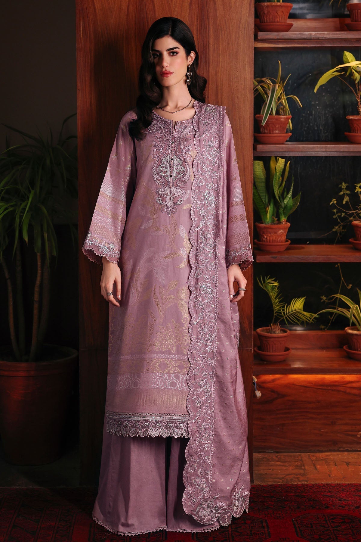 Nureh | Exclusive Jacquard | NE-222 - by Libasekhas UK - Registered Vendor of : Nureh - 100% Original Designer Dress