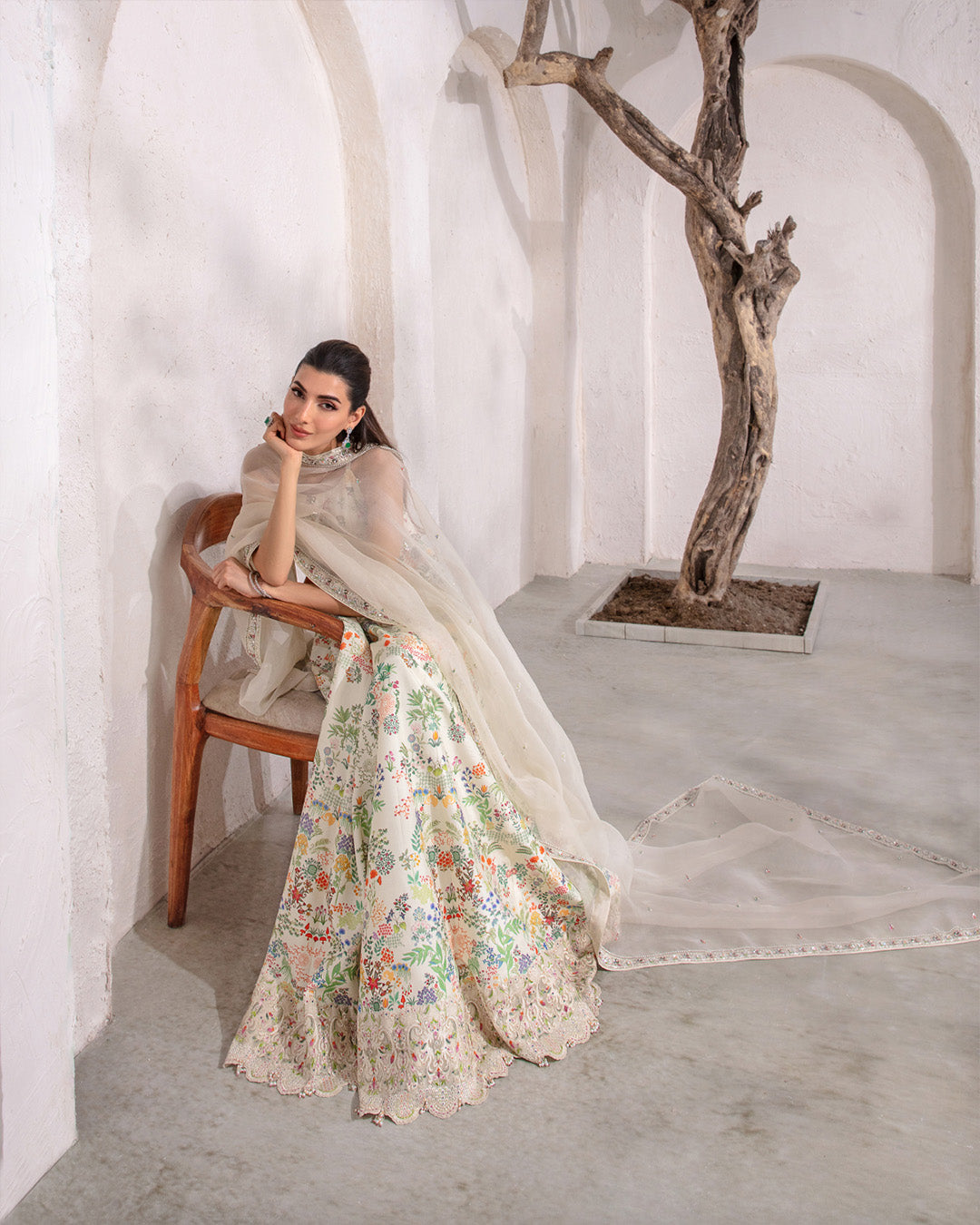 Faiza Saqlain | Lenora Luxury Pret | Floretta - by - Libasekhas UK - Registered Vendor of : Faiza Saqlain - 100% Original Designer Dresss