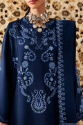 Qalamkar | Q Line Linen 26 | QLW-10 Seran - by Libasekhas UK - Registered Vendor of : Qalamkar - 100% Original Designer Dress