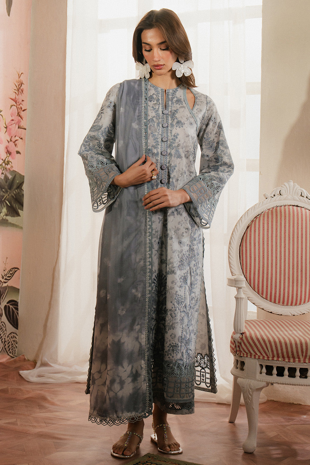 Ayzel | Armelia Printed Lawn 25 | Selviana - by - Libasekhas UK - Registered Vendor of : Ayzel - 100% Original Designer Dresss
