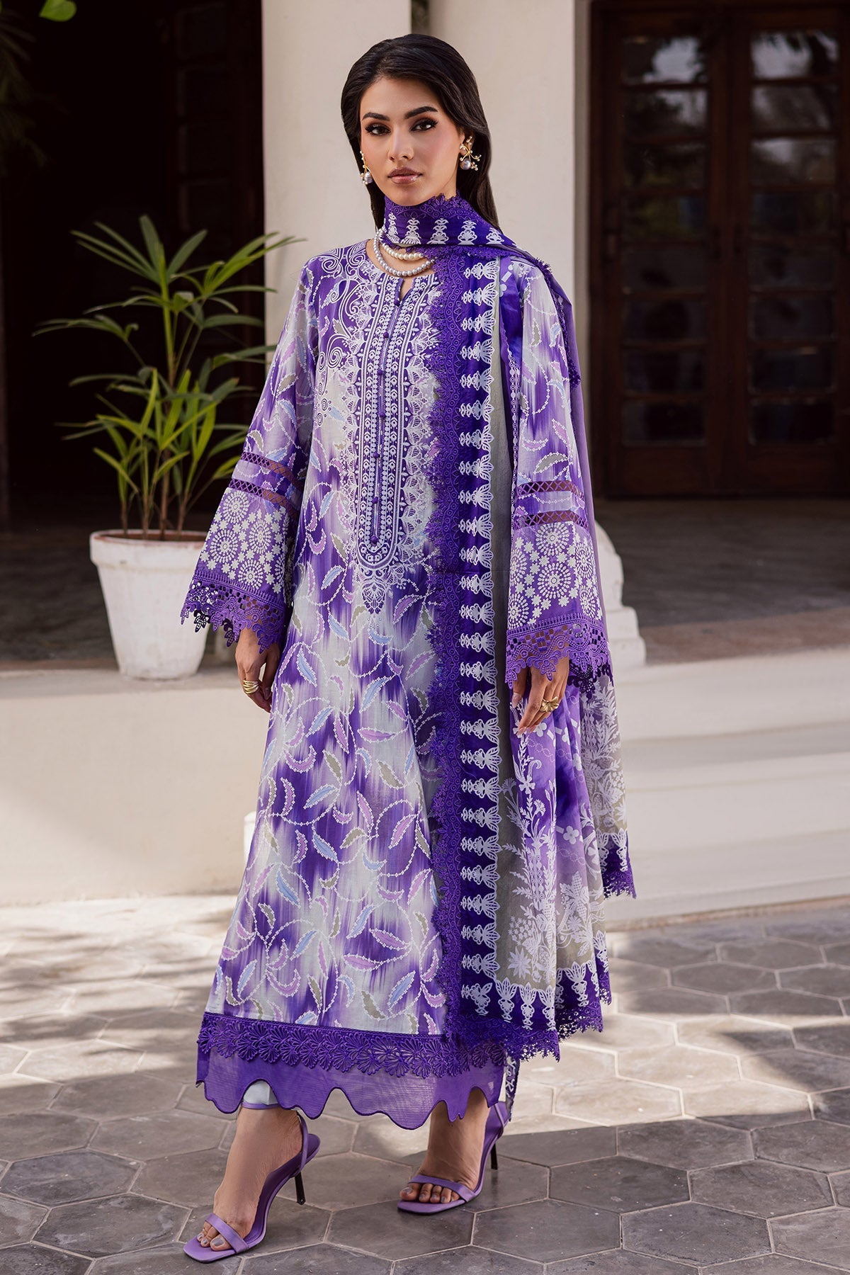 Nureh | Rania Prints | NR-05 - by Libasekhas UK - Registered Vendor of : Nureh - 100% Original Designer Dress