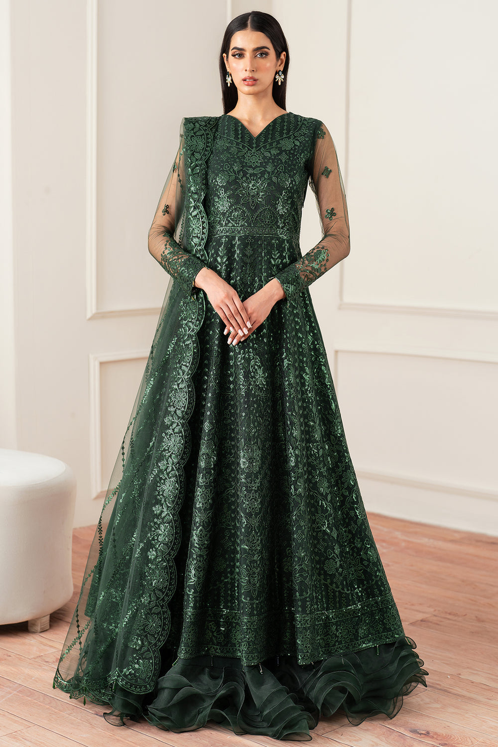 Farasha | Essence Formals 25 | Emerald Muse - by Libasekhas UK - Registered Vendor of : Farasha - 100% Original Designer Dress