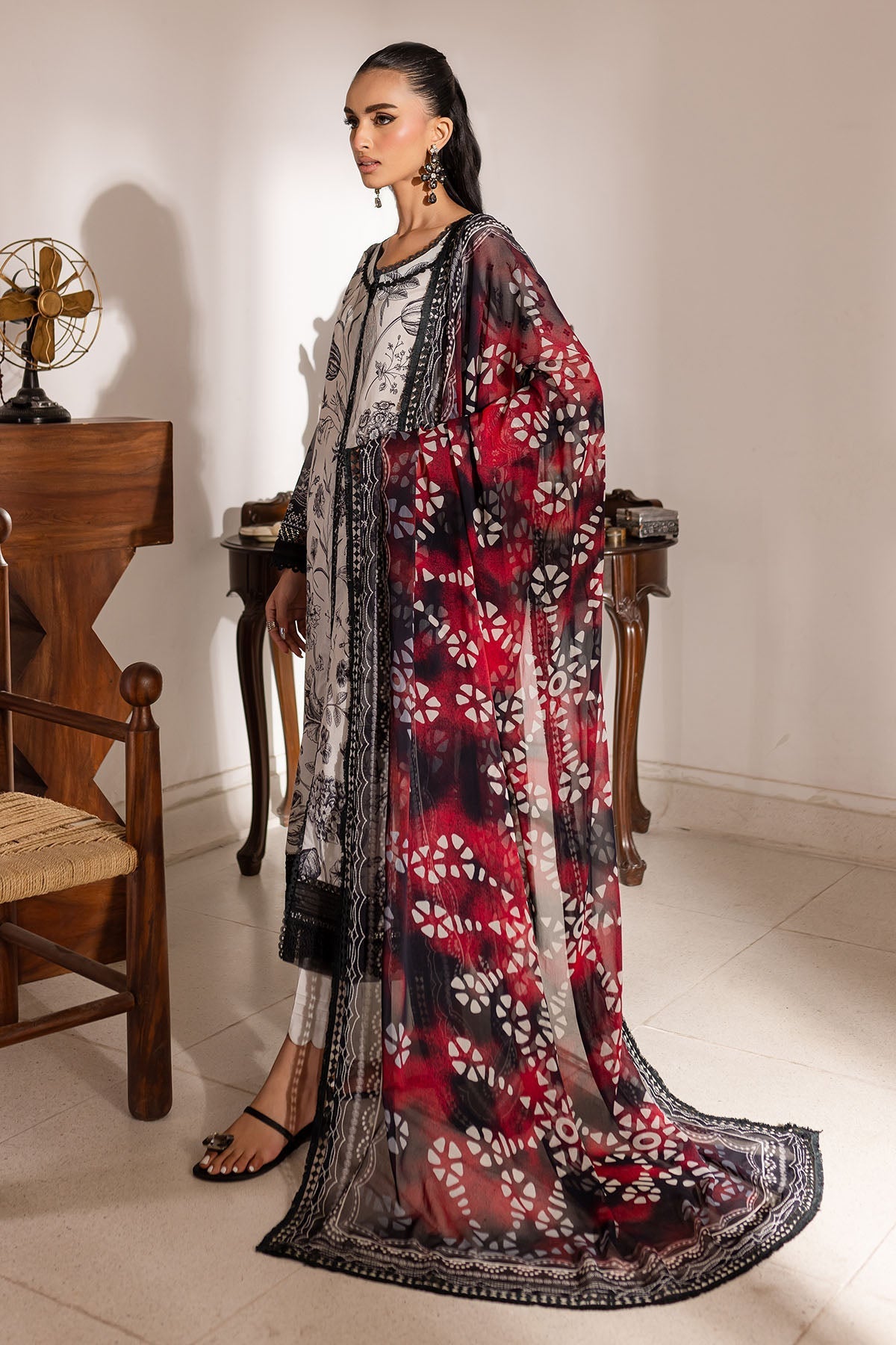 Nureh | Printed Lawn 25 | SP-144 - by - Libasekhas UK - Registered Vendor of : Nureh - 100% Original Designer Dresss