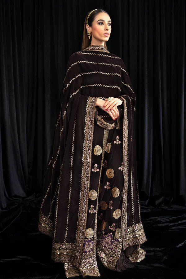 Nureh | Maya Velvet 23 | Moore - by - Libasekhas UK - Registered Vendor of : Nureh - 100% Original Designer Dresss