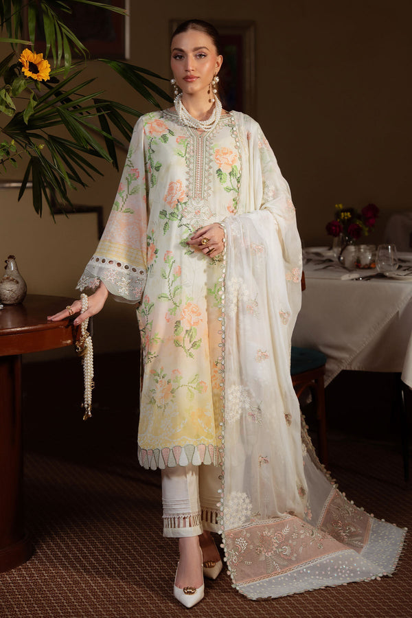 Nureh | Swiss Lawn | NS-163 - by Libasekhas UK - Registered Vendor of : Nureh - 100% Original Designer Dress