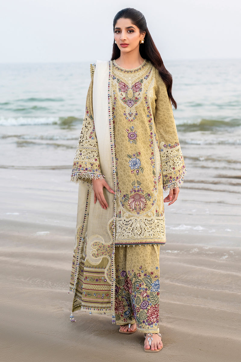 Jazmin | Shahkaar Luxury Lawn 25 | SL25-D4 - by - Libasekhas UK - Registered Vendor of : Jazmin - 100% Original Designer Dresss
