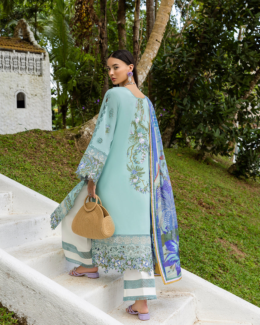 Esmel | Mon Tresor Luxe Lawn 26 | Memento Vivere - by Libasekhas UK - Registered Vendor of : Esmel - 100% Original Designer Dress