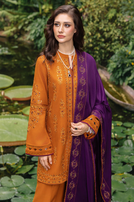 Naqshi | Nuri Khaddar Velvet Marina | Duraab - by Libasekhas UK - Registered Vendor of : Naqshi - 100% Original Designer Dress