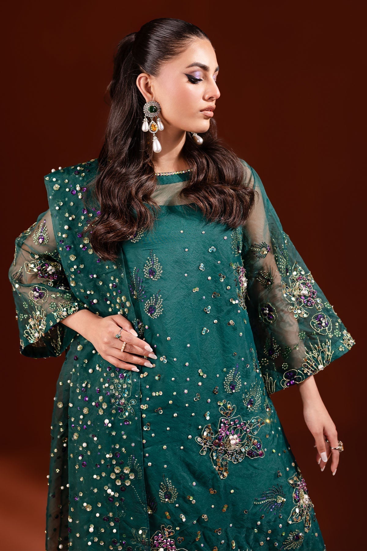 Nureh | Tiny Twinkles | NP-468 - by - Libasekhas UK - Registered Vendor of : Nureh - 100% Original Designer Dresss