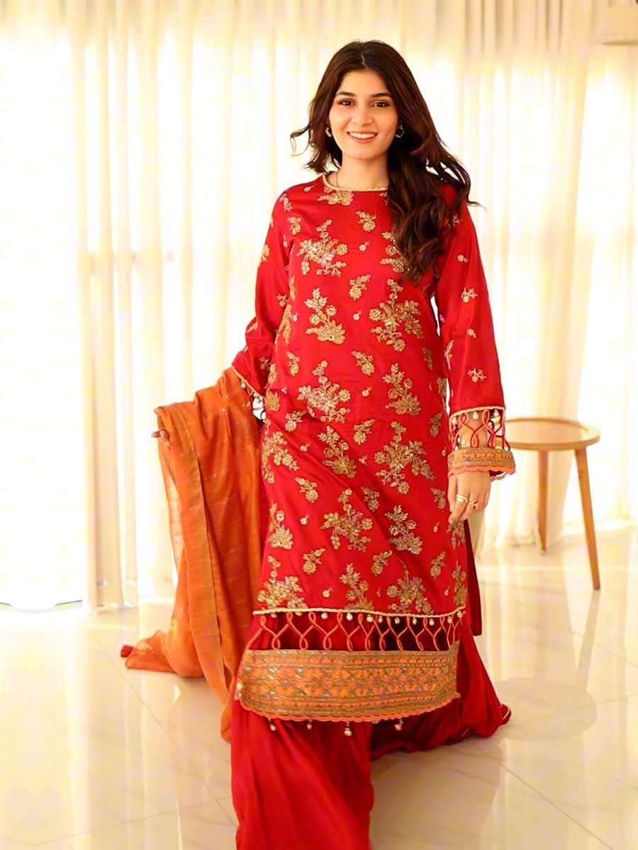 Salitex | Signature Festive Chiffon | SUNW6JI020UT - by - Libasekhas UK - Registered Vendor of : Salitex - 100% Original Designer Dresss