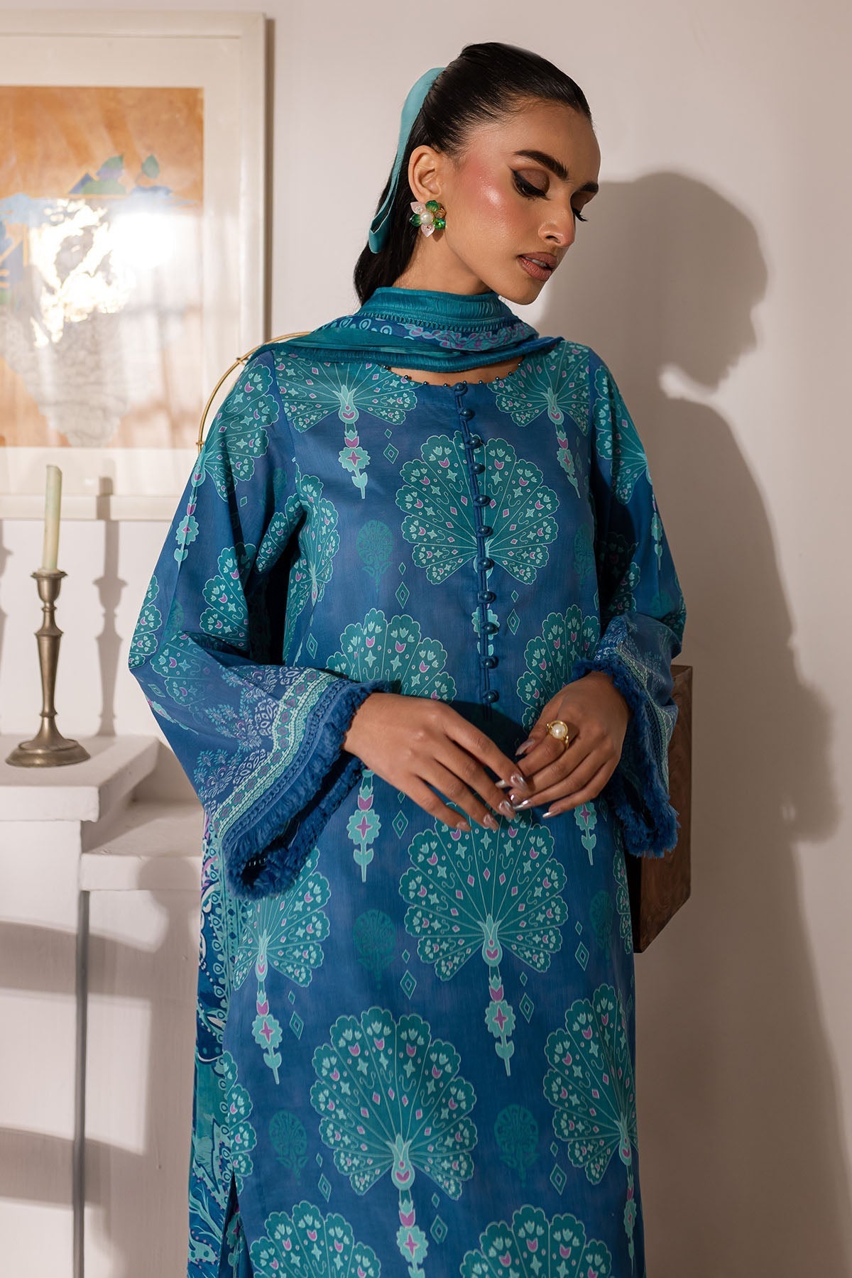 Nureh | Printed Lawn 25 | SP-145 - by - Libasekhas UK - Registered Vendor of : Nureh - 100% Original Designer Dresss