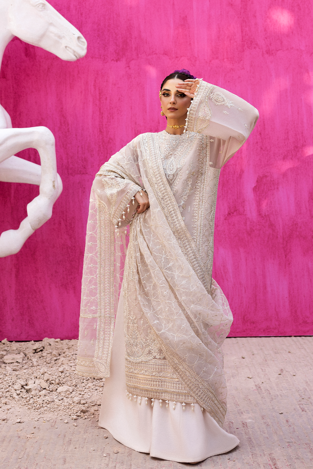 Emaan Adeel I The Empress Wedding Formals I LUMESSE - by Libasekhas UK - Registered Vendor of : Emaan Adeel - 100% Original Designer Dress