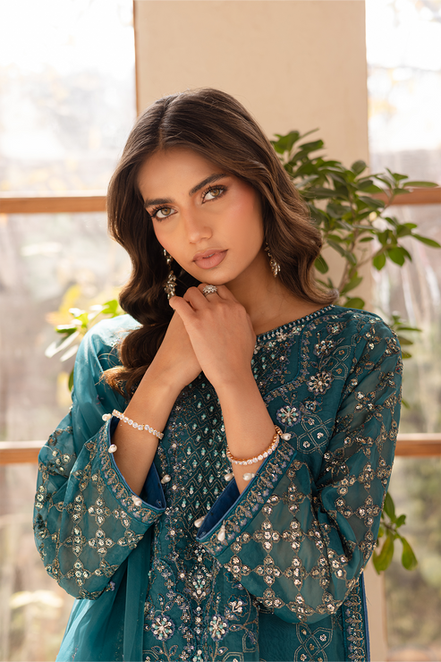 Emaan Adeel | Noore Festive Formals | MEHRIN - by - Libasekhas UK - Registered Vendor of : Emaan Adeel - 100% Original Designer Dresss