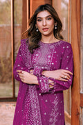 Farasha | Dastoor Embroidered Lawn SS24 | TEMPTING BERY - by - Libasekhas UK - Registered Vendor of : Farasha - 100% Original Designer Dresss