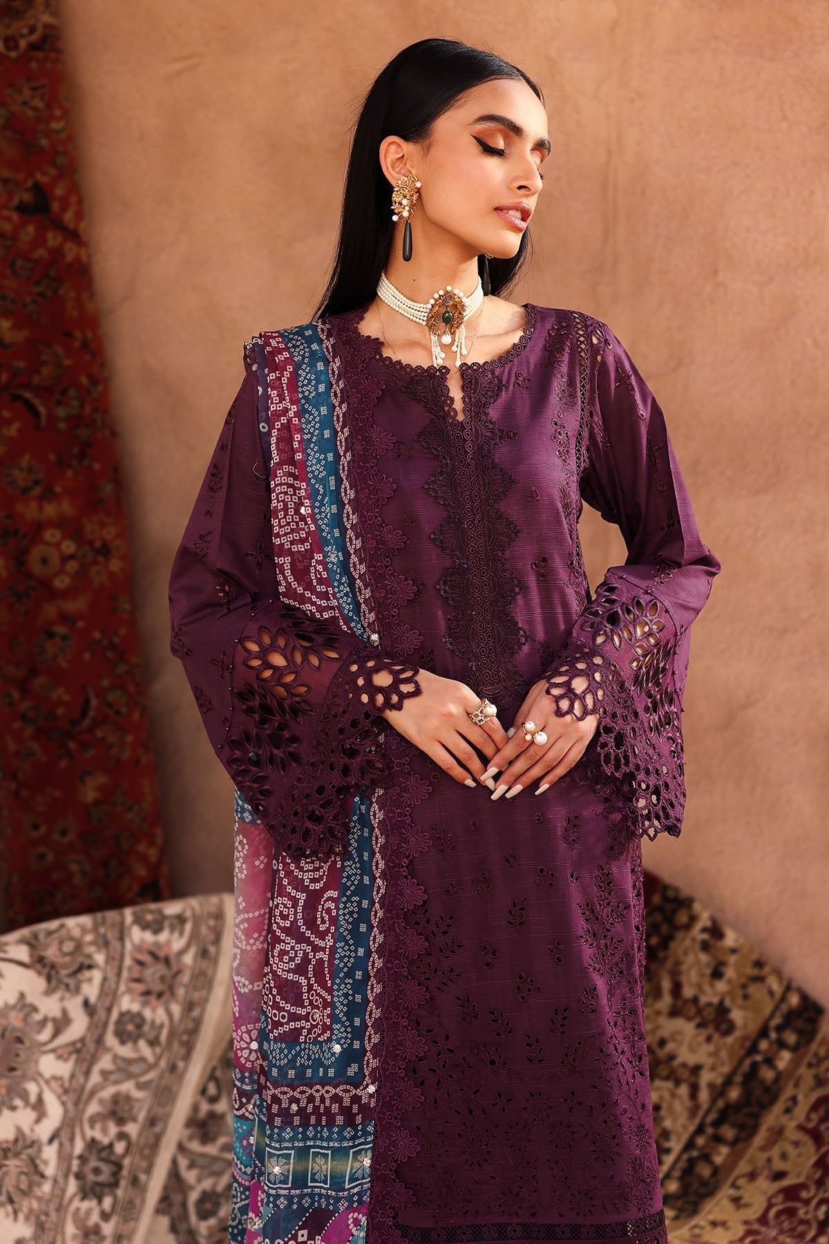 Nureh | Bazaar Lawn | NE-161 - by - Libasekhas UK - Registered Vendor of : Nureh - 100% Original Designer Dresss
