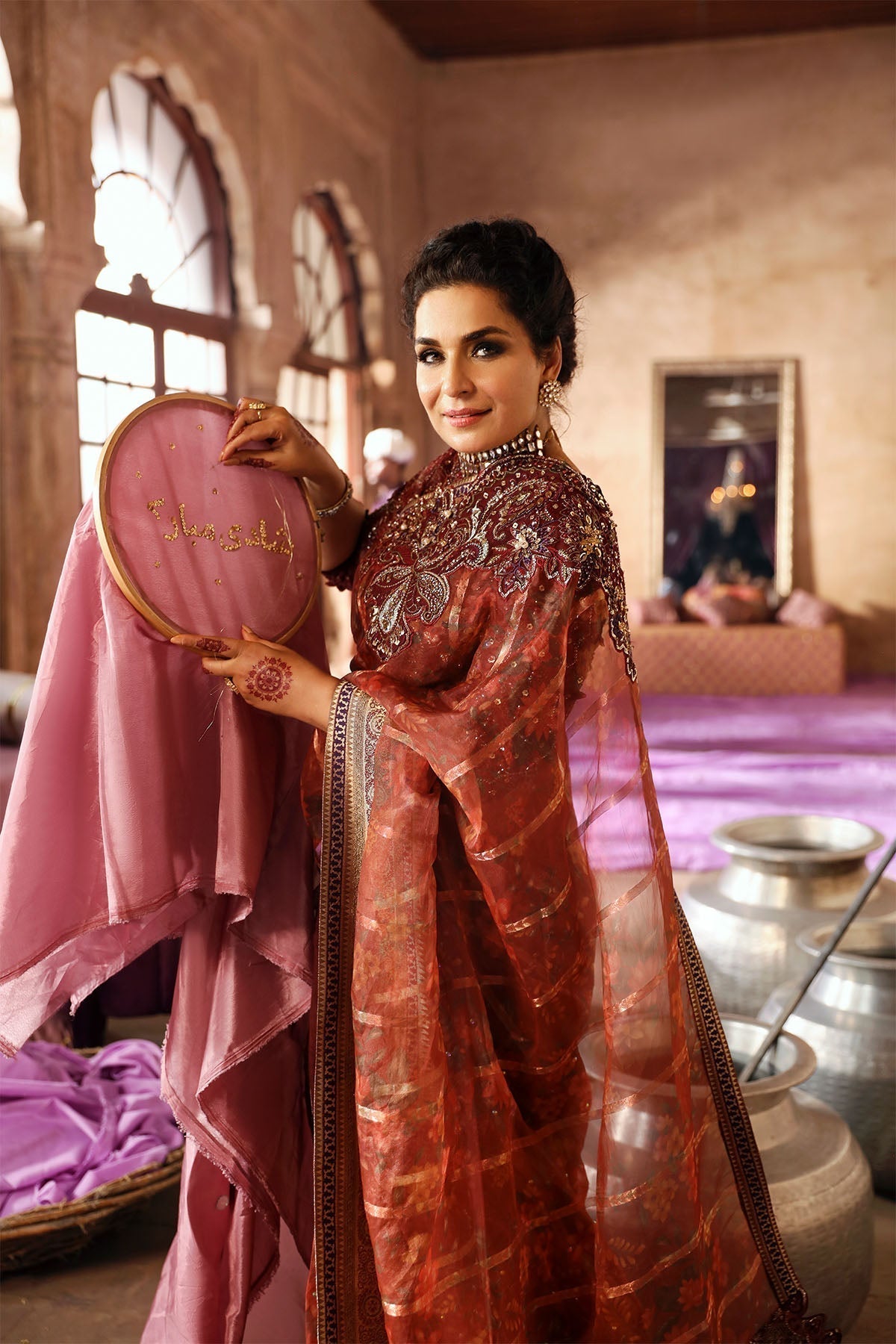 Nureh | Jhoomro Wedding Formals | NL-71 GEHNA - by - Libasekhas UK - Registered Vendor of : Nureh - 100% Original Designer Dresss