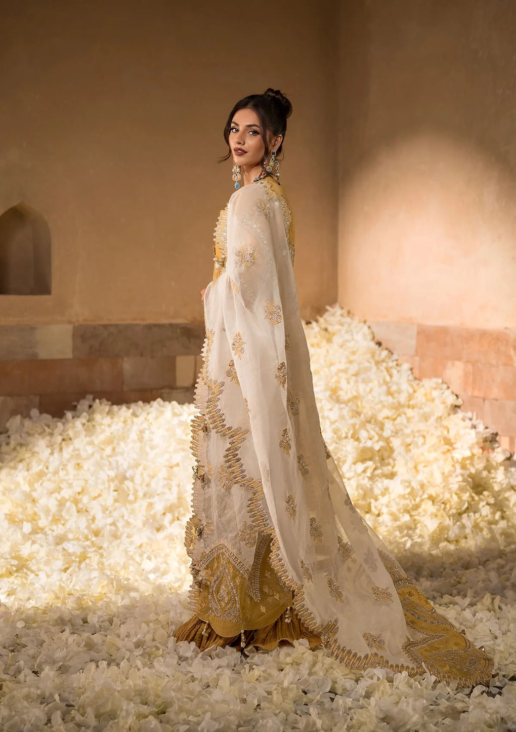 Elaf Premium | Formal Handwork Collection | EFH-07 SAHAR - by - Libasekhas UK - Registered Vendor of : Elaf Premium - 100% Original Designer Dresss
