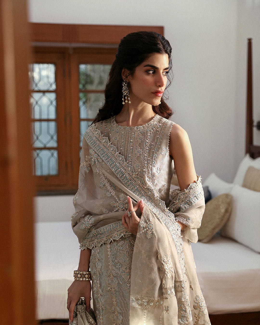 Faiza Saqlain | Mehermah Luxe Formals | Damaris - by - Libasekhas UK - Registered Vendor of : Faiza Saqlain - 100% Original Designer Dresss
