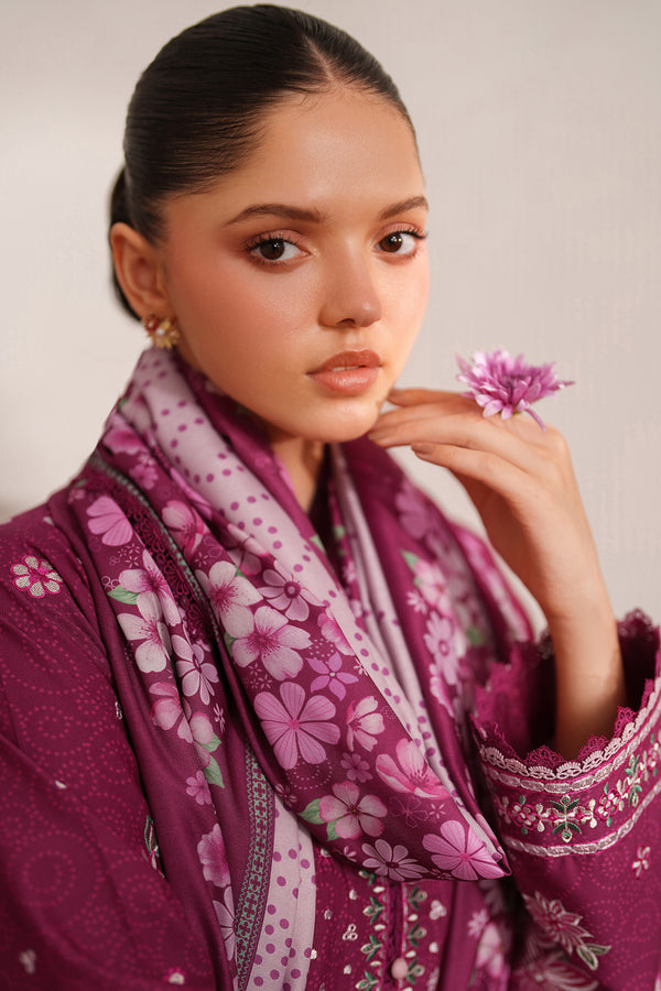 Farasha | Meline Premium Viscose 25 | Berry Blush - by Libasekhas UK - Registered Vendor of : Farasha - 100% Original Designer Dress