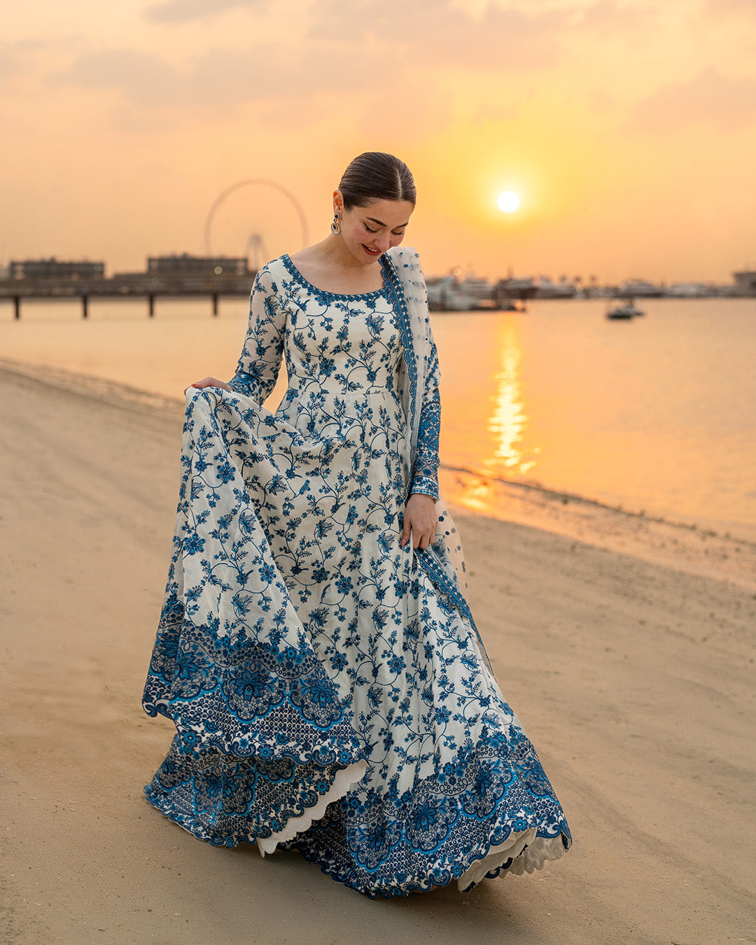 Faiza Saqlain | AYA - Unstitched Luxury Lawn '26 | Jehona - by Libasekhas UK - Registered Vendor of : Faiza Saqlain - 100% Original Designer Dress