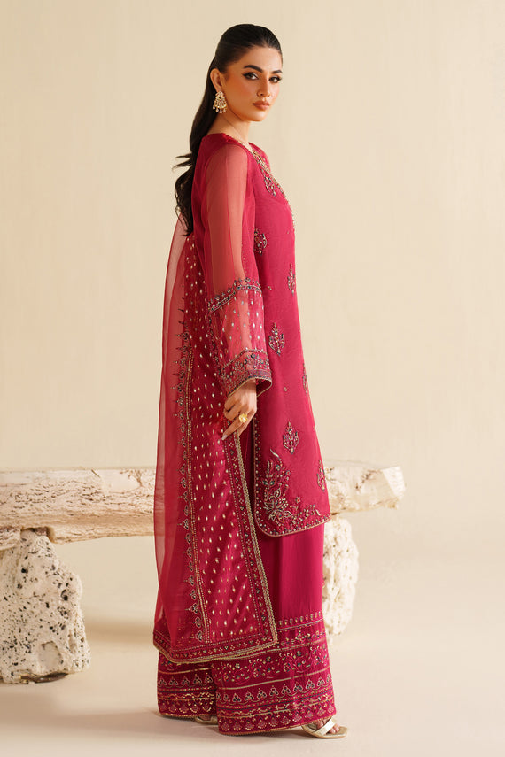 Naqshi | Feemora Organza Raw Silk | Yashal - by Libasekhas UK - Registered Vendor of : Naqshi - 100% Original Designer Dress