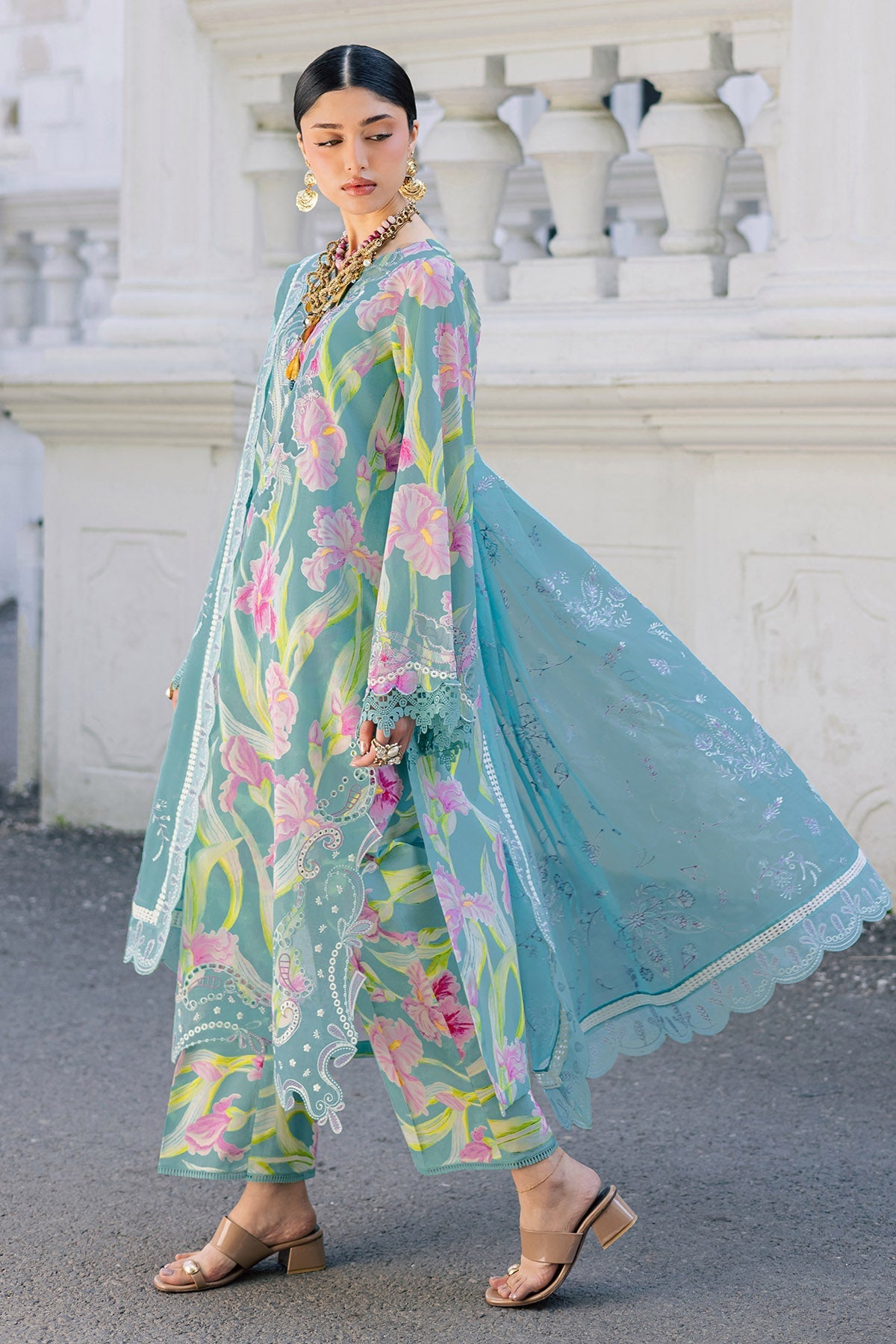 Nureh | Maya Lawn | NS-167 - by Libasekhas UK - Registered Vendor of : Nureh - 100% Original Designer Dress