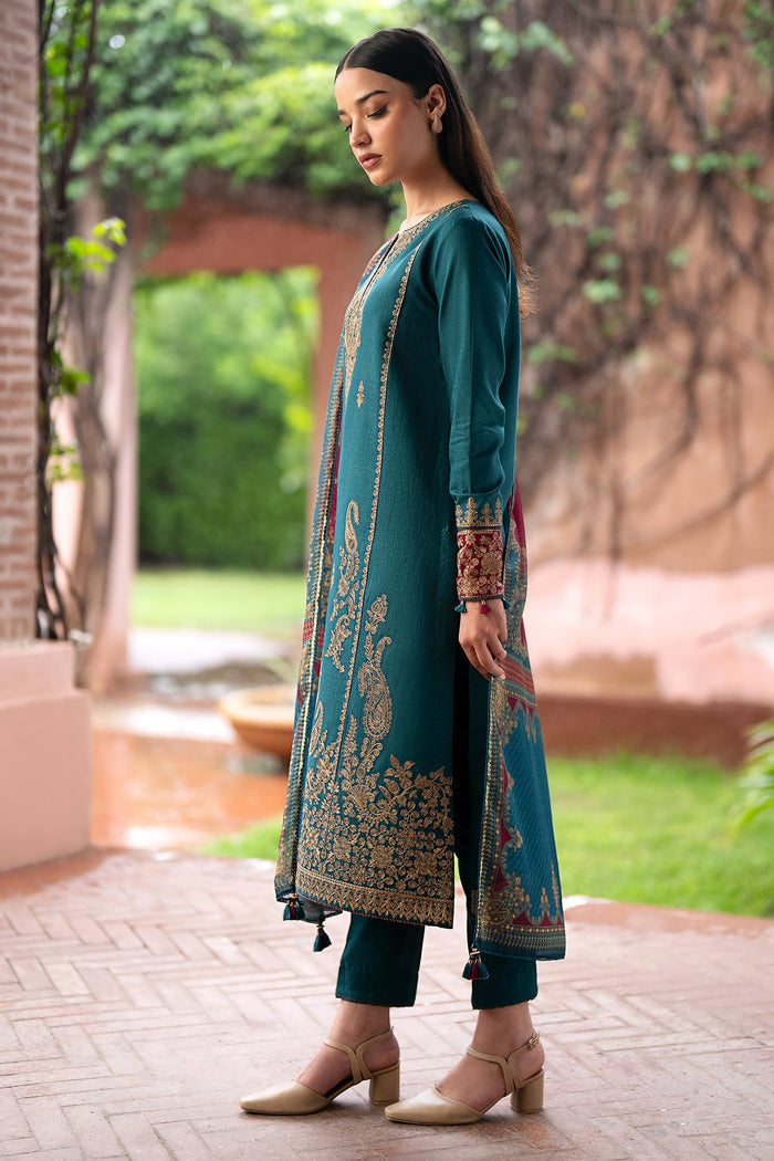 Jazmin | Winter Edition 24 | KHADDAR UW-0070 - by - Libasekhas UK - Registered Vendor of : Jazmin - 100% Original Designer Dresss