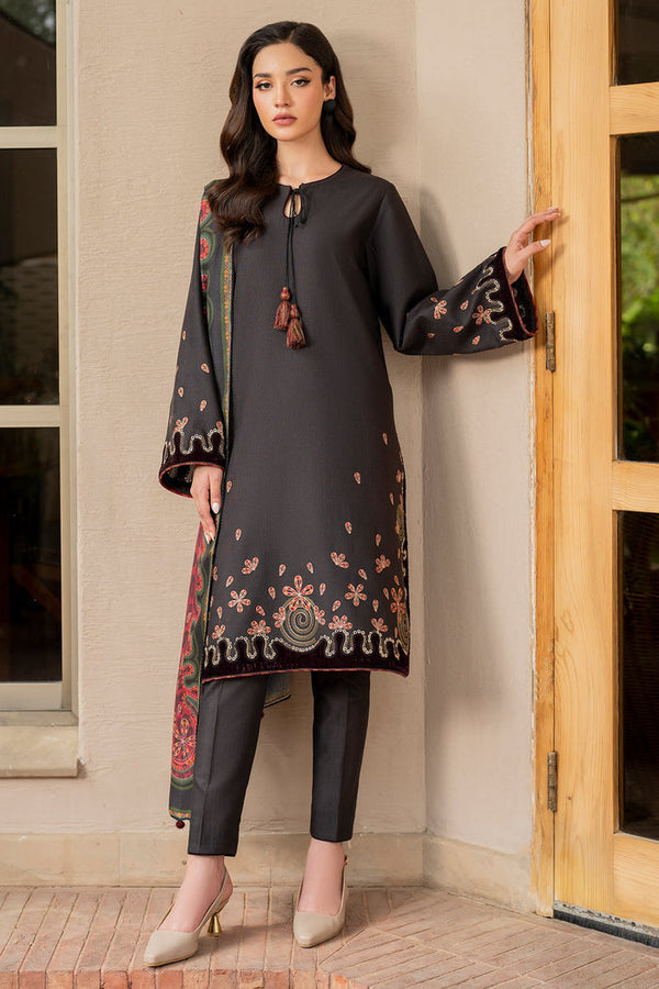 Jazmin | Winter Edition 24 | KHADDAR UW-0047 - by - Libasekhas UK - Registered Vendor of : Jazmin - 100% Original Designer Dresss