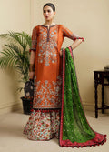 Hussain Rehar | Embroidered Lawn | STAR DUST - by - Libasekhas UK - Registered Vendor of : Hussain Rehar - 100% Original Designer Dresss