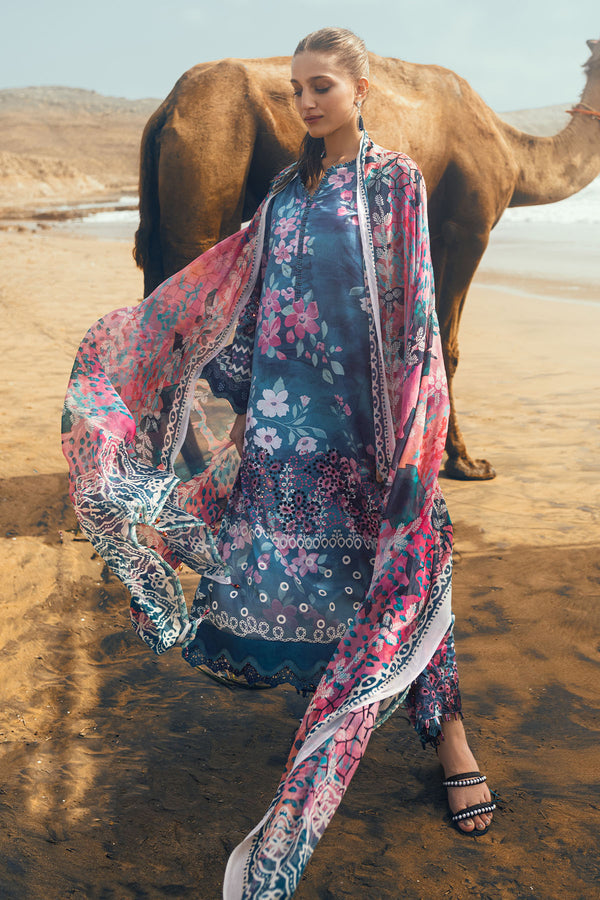 Nureh | Gardenia Lawn 24 | N-03 - by - Libasekhas UK - Registered Vendor of : Nureh - 100% Original Designer Dresss
