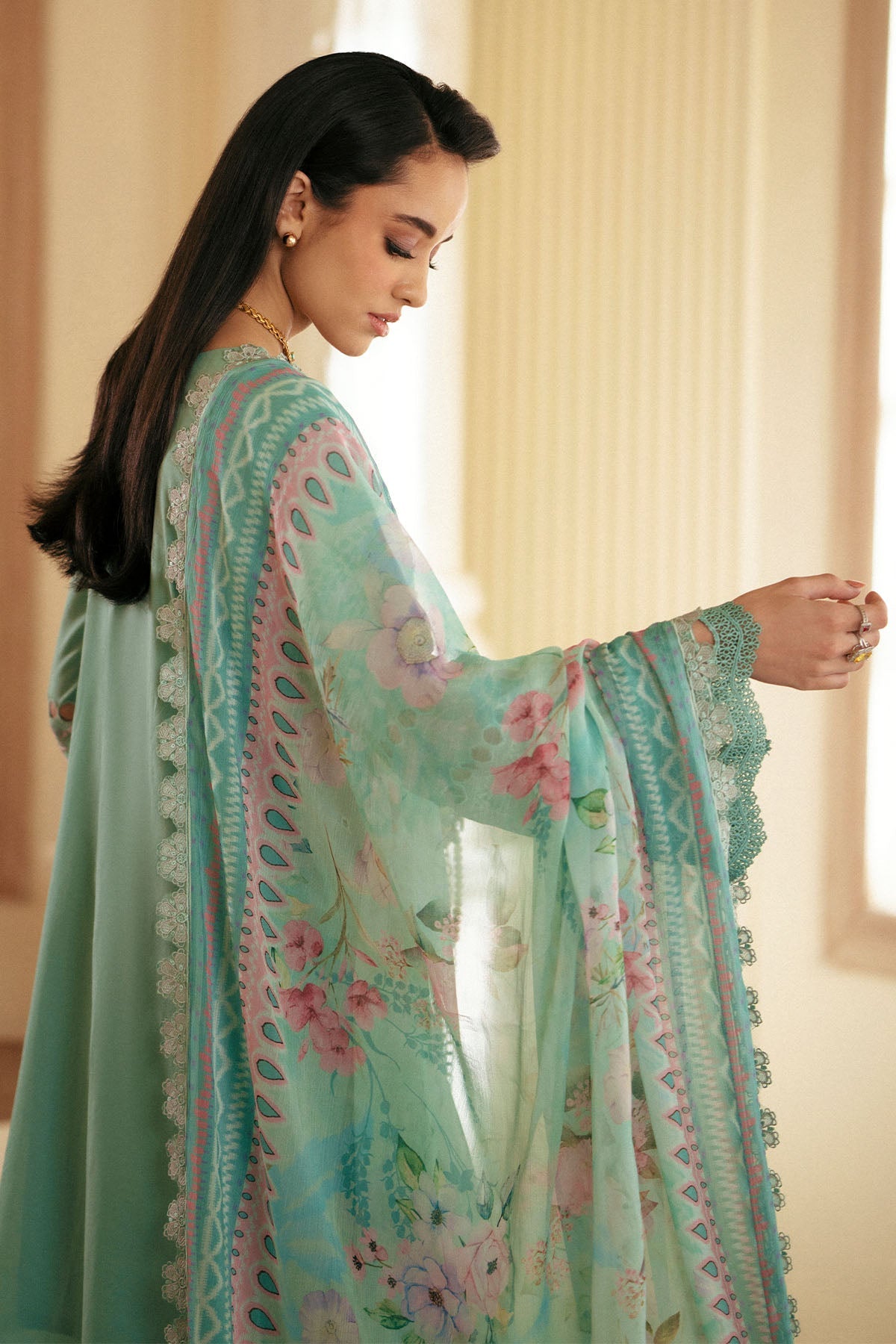 Nureh | Maya Lawn | NS-144 - by - Libasekhas UK - Registered Vendor of : Nureh - 100% Original Designer Dresss