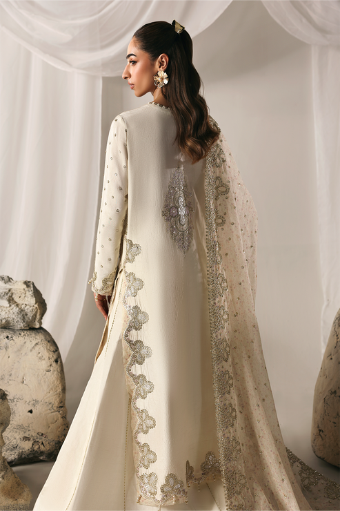 Emaan Adeel | Serein Luxe Silk | MISTY DAWN - by Libasekhas UK - Registered Vendor of : Emaan Adeel - 100% Original Designer Dress