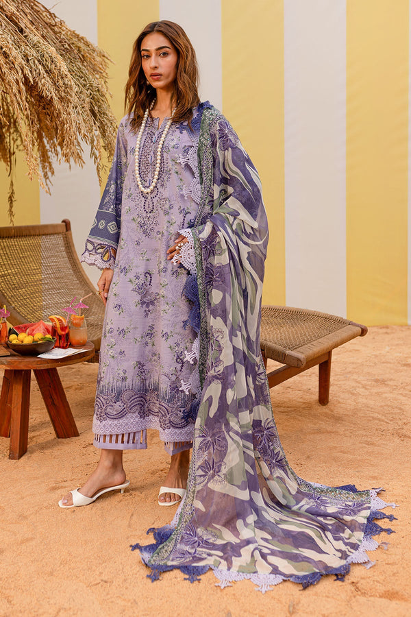 Nureh | Gardenia Lawn 25 | NSG-184 - by - Libasekhas UK - Registered Vendor of : Nureh - 100% Original Designer Dresss