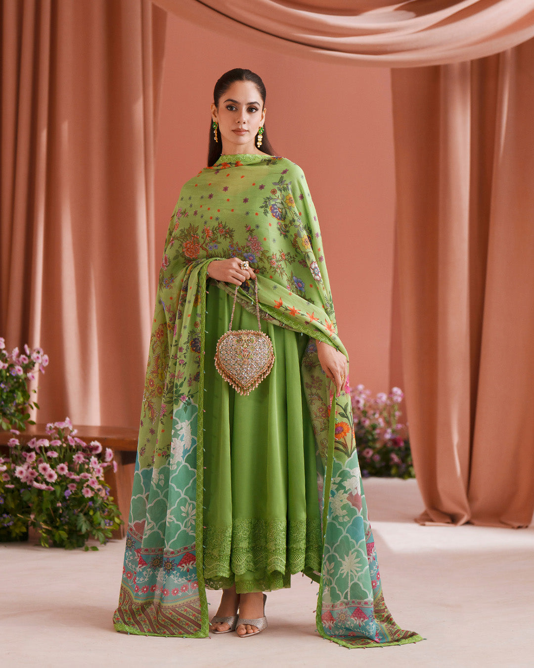 Faiza Saqlain | Roim Silk Edit | Gomana - by Libasekhas UK - Registered Vendor of : Faiza Saqlain - 100% Original Designer Dress